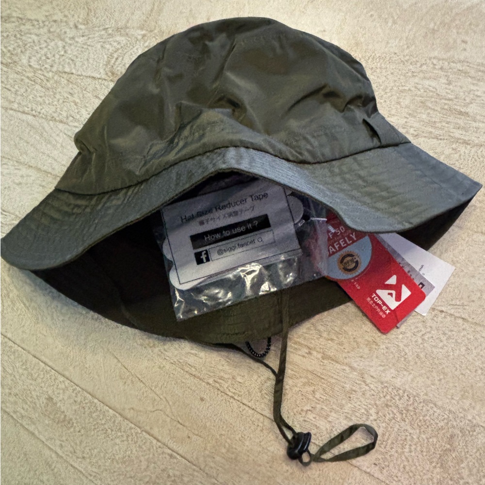 Top-Ex Olive Green Bucket Hat